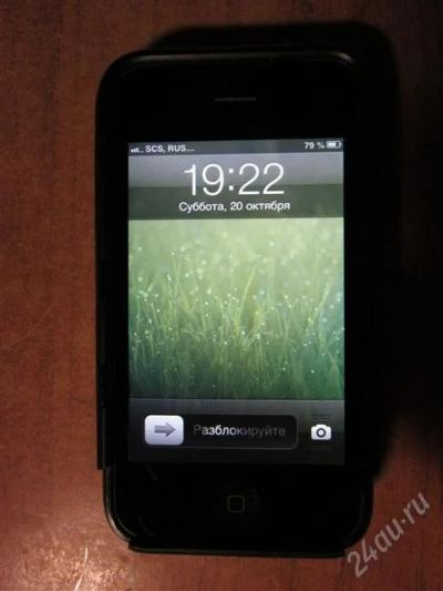 Лот: 2195368. Фото: 1. iPhone 3GS 8Gb Black РСТ гарантия... Смартфоны