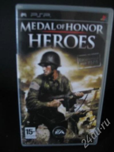 Лот: 208974. Фото: 1. Medal of Honor Heroes for PSP. Игры для консолей