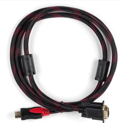 Лот: 12135496. Фото: 1. Кабель HDMI - dvi 1,5 м (в оплетке... Шнуры, кабели, разъёмы