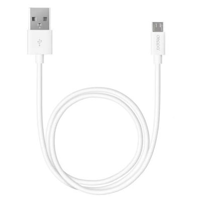 Лот: 9988449. Фото: 1. Кабель Deppa microUSB - USB белый... Дата-кабели, переходники