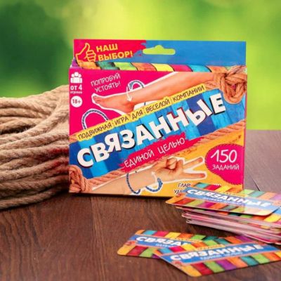 Лот: 10737462. Фото: 1. Настольная игра "Мы связали себя... Настольные игры, карты