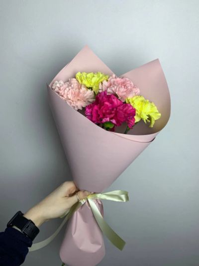 Лот: 25764887. Фото: 1. 4. Букет- комплимент торги с 1... Свежие цветы
