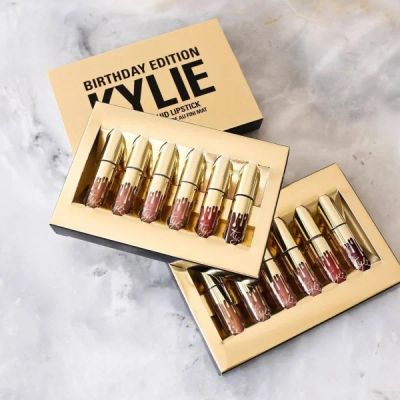 Лот: 9043459. Фото: 1. Матовые помады Kylie. 6 шт в наборе... Макияж
