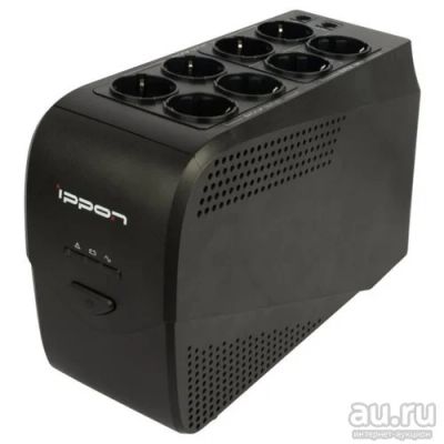 Лот: 13834242. Фото: 1. Ippon Back Power Pro 800 (линейно-интерактивный... ИБП, аккумуляторы для ИБП