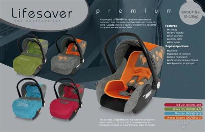Лот: 789635. Фото: 1. Новая автолюлька Bertoni Lifesaver... Другое (дети растут)
