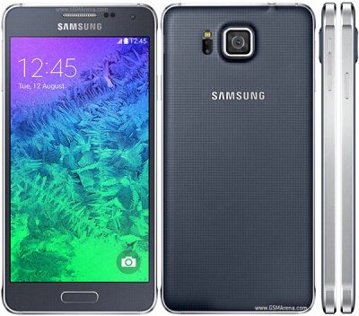 Лот: 4680457. Фото: 1. Samsung Galaxy Alpha черный, абсолютно... Смартфоны