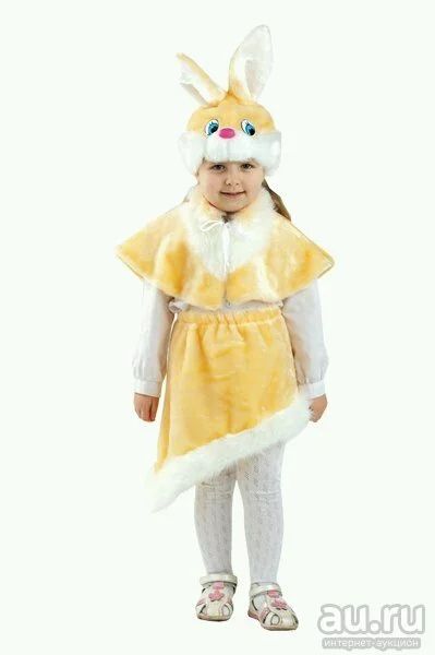 Лот: 10778938. Фото: 1. Новый костюм Зайка на 3-5 лет. Детские карнавальные, праздничные костюмы