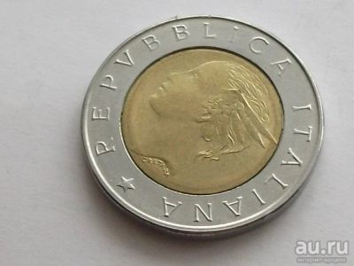 Лот: 8687907. Фото: 1. Монета 500 лир Италия 1993 100... Европа