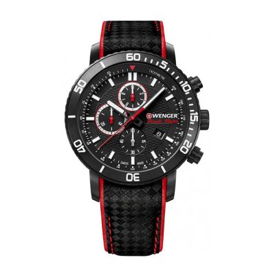Лот: 23832912. Фото: 1. Мужские часы WENGER Roadster Black... Оригинальные наручные часы