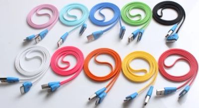 Лот: 1546342. Фото: 1. Светящийся USB кабель Apple iPhone... Дата-кабели, переходники
