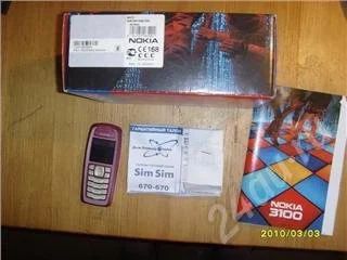 Лот: 260938. Фото: 1. Сотовый Nokia 3100 (коробка, зарядка... Кнопочные мобильные телефоны