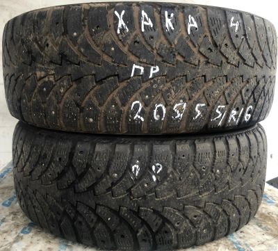 Лот: 14717174. Фото: 1. Шины 205/55 R16 205/55/16 Nokian... Шины