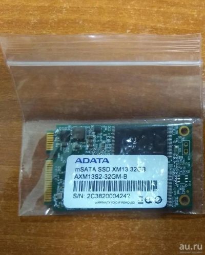 Лот: 11447663. Фото: 1. mSATA ADATA 32 Gb. SSD-накопители