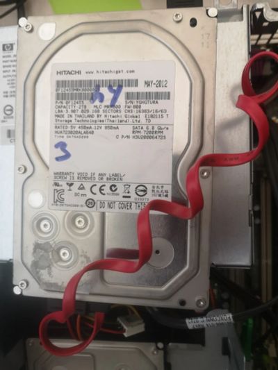 Лот: 22836942. Фото: 1. HDD SATA3 Hitachi 2Tb, MK0271YGHgTURA. Жёсткие диски (HDD)