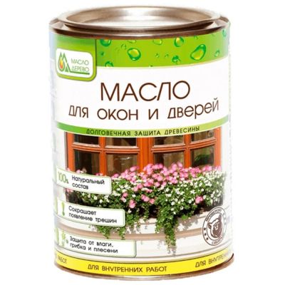 Лот: 19044622. Фото: 1. Масло льняное для окон и дверей... Краски, лаки, растворитель