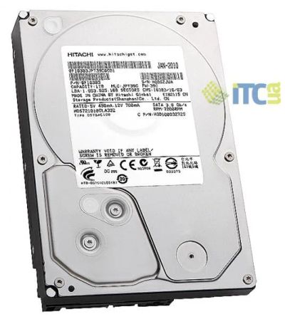 Лот: 7576749. Фото: 1. Жесткий диск Hitachi Deskstar... Жёсткие диски (HDD)
