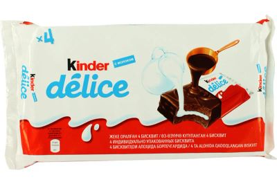 Лот: 10122730. Фото: 1. Kinder Delice 156г. Торты, пирожные