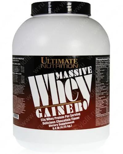 Лот: 3356251. Фото: 1. Гейнер Massive Whey Gainer от... Спортивное питание, витамины