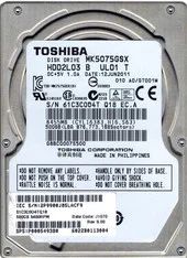 Лот: 7462195. Фото: 1. toshiba mk5075gsx. Жёсткие диски (HDD)
