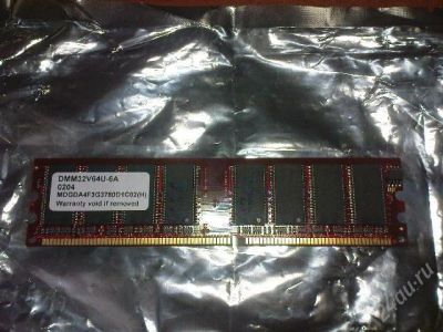 Лот: 1425894. Фото: 1. Digma DDR 256. Оперативная память
