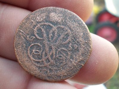 Лот: 12476017. Фото: 1. 1 копейка 1759 года. Россия до 1917 года