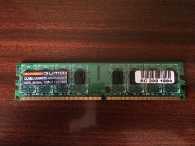 Лот: 4630818. Фото: 1. Оперативная память DDR2 Qumo 2GB... Оперативная память