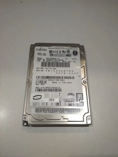 Лот: 12743661. Фото: 1. Жесткий диск для ноутбука Fujitsu... Жёсткие диски (HDD)