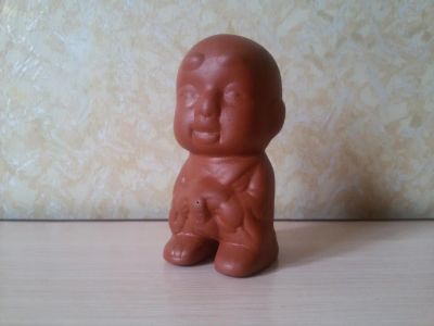 Лот: 7823288. Фото: 1. Коллекционный керомический писающий... Фарфор, керамика