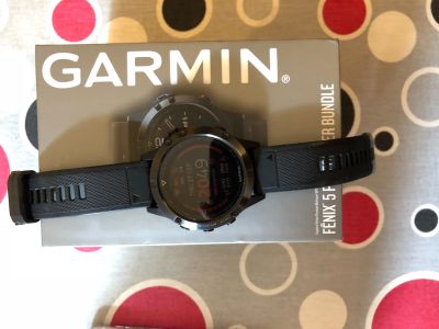 Лот: 12196842. Фото: 1. Garmin Fenix 5 Sapphire с HRM-Tri. Пульсометры, шагомеры, секундомеры