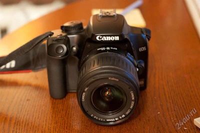 Лот: 1230742. Фото: 1. Canon eos 1000d + kit 18-55mm... Цифровые зеркальные