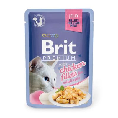 Лот: 15055864. Фото: 1. Brit (Брит) Курица филе пауч корм... Корма
