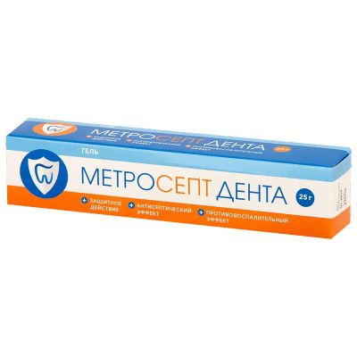 Лот: 23723475. Фото: 1. PL Метросепт Дента гель для наружного... Лекарства