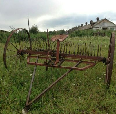Лот: 18446350. Фото: 1. Грабли конные под дышло. Другое (садовый инструмент и инвентарь)