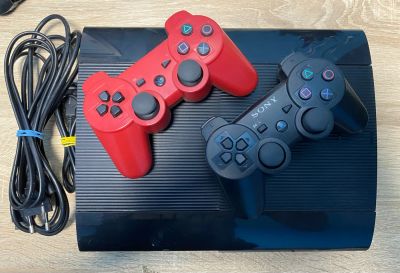 Лот: 20107900. Фото: 1. Игровая приставка PS3 Super slim... Игровые приставки, консоли