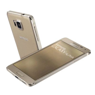 Лот: 4844226. Фото: 1. Samsung Galaxy Alpha Gold/золотой... Смартфоны