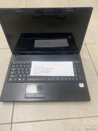 Лот: 17516995. Фото: 1. Ноутбук lenovo g575. Ноутбуки