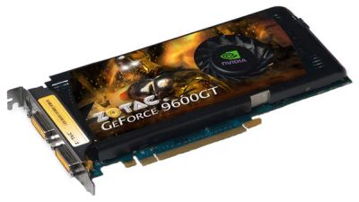 Лот: 3333635. Фото: 1. zotac 9600gt. Видеокарты