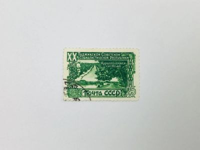 Лот: 23593555. Фото: 1. 20 лет Таджикской ССР. Ирригационная... Марки