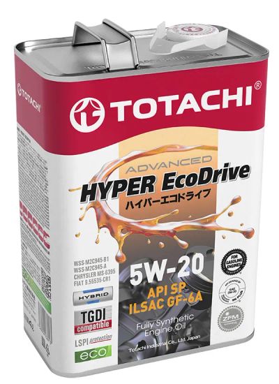 Лот: 20373374. Фото: 1. TOTACHI HYPER Ecodrive Fully Synthetic... Масла, жидкости