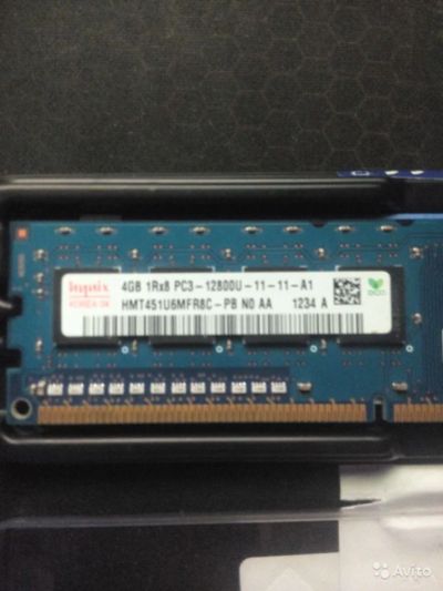 Лот: 6418521. Фото: 1. Hynix DDR3 1600 dimm 4Gb. Оперативная память