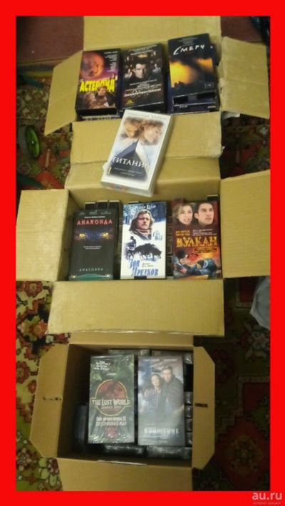 Лот: 13569545. Фото: 1. VHS более 100 видеокассет с записями... Видеозаписи, фильмы