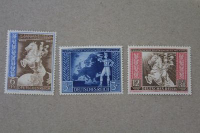 Лот: 24588123. Фото: 1. Германия 1942 года. 3 Рейх. Почтовый... Марки