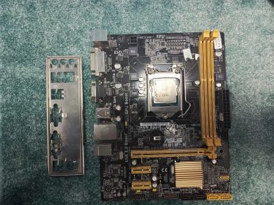 Лот: 24317487. Фото: 1. Материнская плата Asus H81M-K... Материнские платы