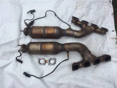 Лот: 10631673. Фото: 1. Катализаторы BMW E60. Выхлопная система