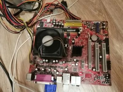Лот: 15077219. Фото: 1. материнская плата msi k9n6pgm2-v... Материнские платы