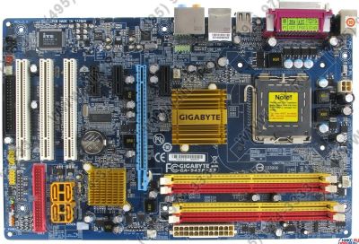 Лот: 6031455. Фото: 1. Gigabyte GA-945P-S3 rev3.3 LGA775... Материнские платы