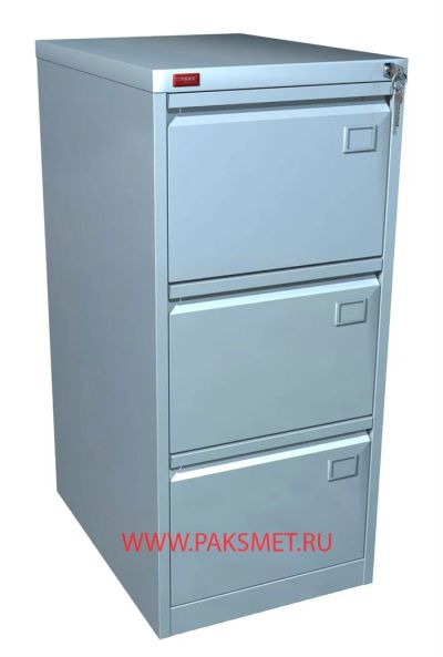 Лот: 3312335. Фото: 1. Металлический картотечный шкаф... Металлическая мебель