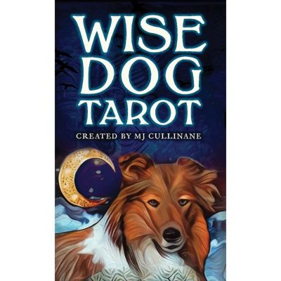 Лот: 21315842. Фото: 1. Карты Таро "Wise Dog Tarot" US... Талисманы, амулеты, предметы для магии