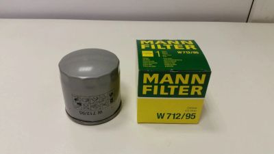 Лот: 10886083. Фото: 1. Фильтр масляный W712/95 MANN. Расходные материалы
