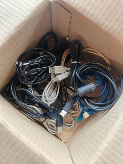 Лот: 25431425. Фото: 1. USB-провода, разные (новые и б... Провода, кабели